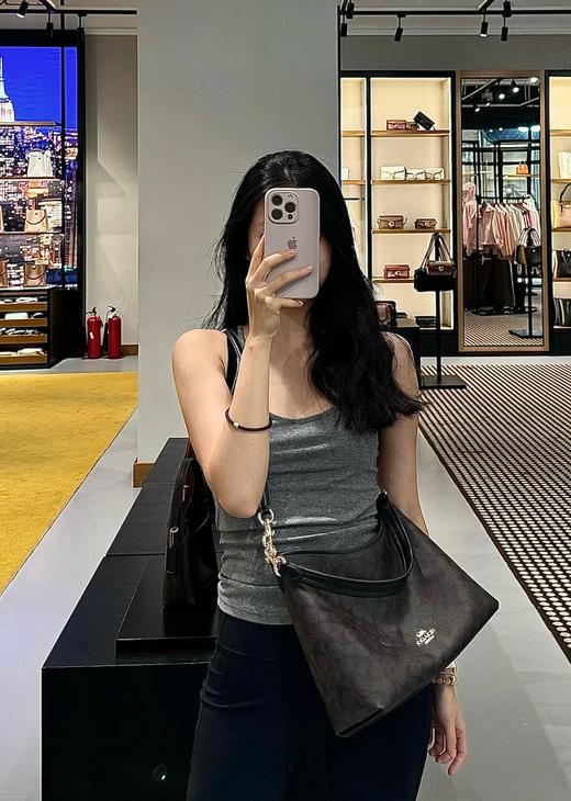 原单品质北京奥莱寇驰老花单肩斜挎手提包流浪包 商品图9