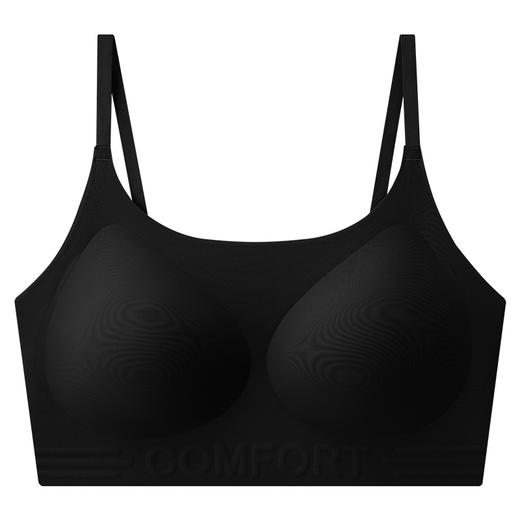 【第二件0元！隐形黑科技💡小胸女孩的福音！】粉底液级贴合感✨无痕聚拢+液态软支撑，舒适又显曲线美💃隐形粉底液吊带无痕内衣 女深肤色上托小胸聚拢背心式无钢圈文胸 商品图6