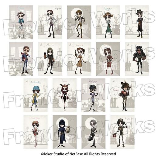 第五人格 旧pop小卡 全18种 10包/盒 谷子 商品图0