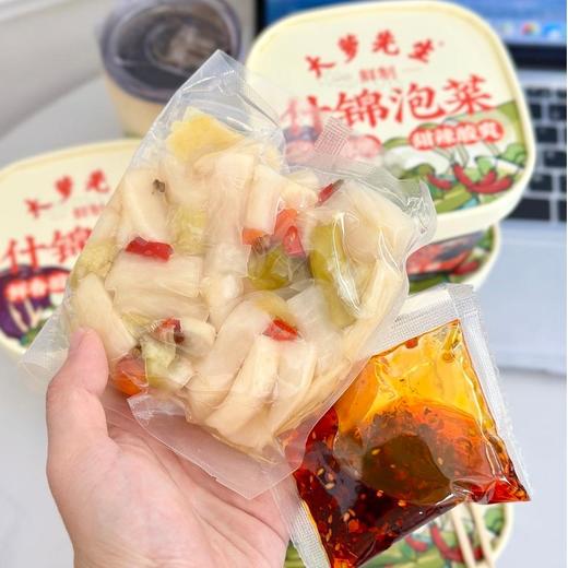 【0729直播专享】大萝先生 什锦泡菜爽口开胃菜 300克/盒*2盒 短保45天 商品图2