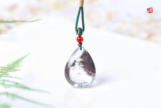 绿幽灵水晶吊坠 配精美挂绳 商品图3