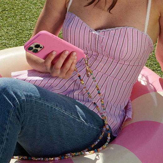 订购8周到｜La Coque Française-LIVIYA-多色 珍珠 长款 手机链［法国设计师］ 商品图3