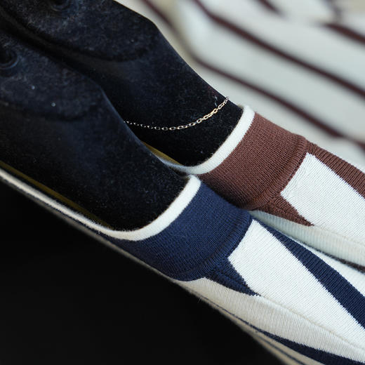 经典条纹！2025新款100棉亲肤超细棉圆领短袖T恤女上衣25春夏新款女！ 商品图2