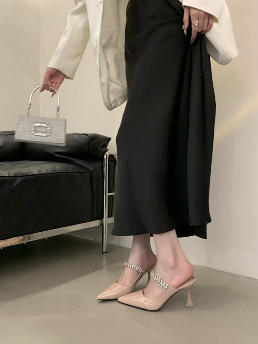 Jimmy Choo（吉米周）新款漆皮水钻链条系列平底/中跟/高跟鞋（HC） 商品图1