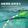 佳钓尼电子夜光七星漂豆新型夜光漂草洞夜钓溪流钓高灵敏醒目浮漂 商品缩略图3