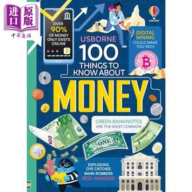 【中商原版】100个钱的发现 100 Things to Know About Money 英文原版 儿童科普读物 生活常识知识绘本 进口童书 精装