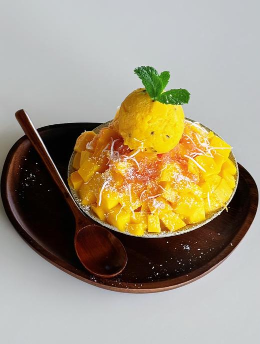 芒果韩式雪冰【顶部gelato芒果百香果口味】 商品图2