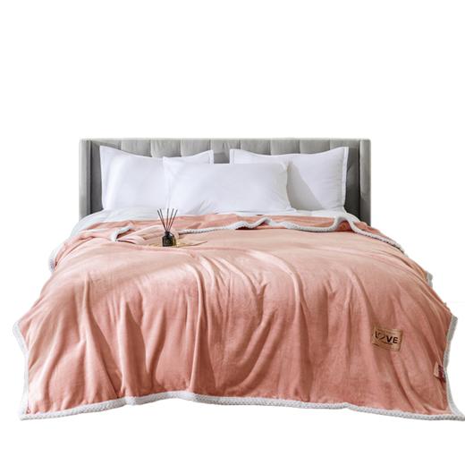 （卡其色）纯享牛奶绒毯FN-T9015 商品图1