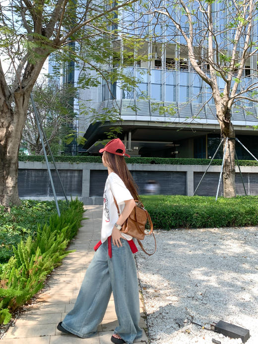 【129元任选2件】现货秒杀！卡通猫猫印花短袖T 商品图8