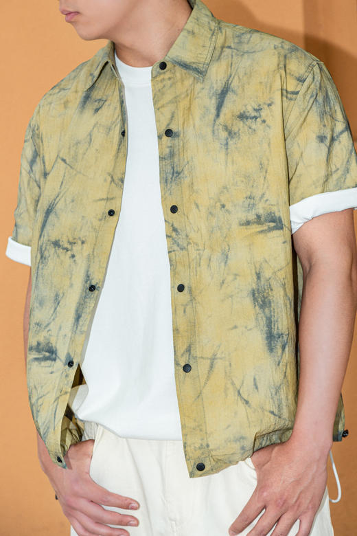 521122214时尚短袖衬衫 商品图1