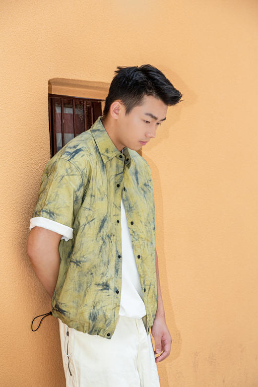 521122214时尚短袖衬衫 商品图3