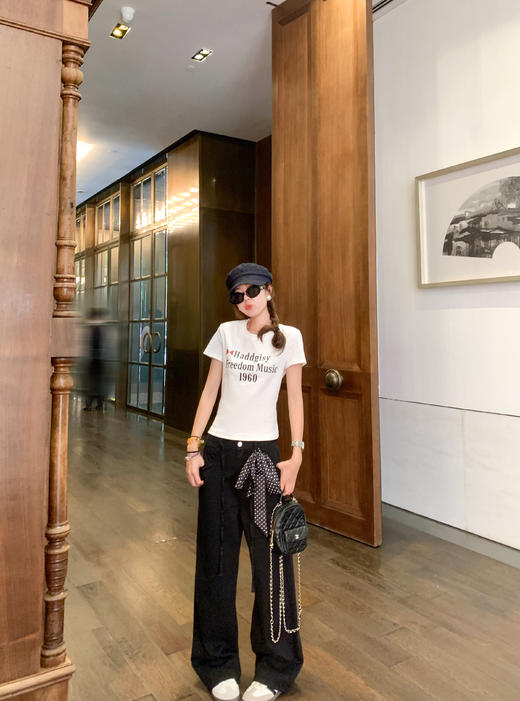 【99元任选2件】现货秒杀！卖完不补 ！微信粉丝打折价！！字母印花短袖T 商品图8