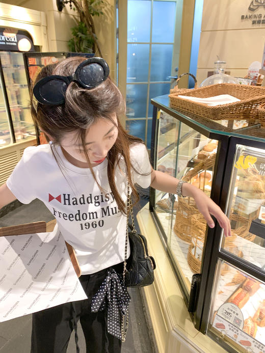 【99元任选2件】现货秒杀！卖完不补 ！微信粉丝打折价！！字母印花短袖T 商品图10