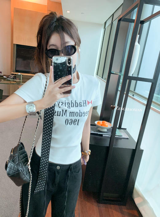 【99元任选2件】现货秒杀！卖完不补 ！微信粉丝打折价！！字母印花短袖T 商品图6