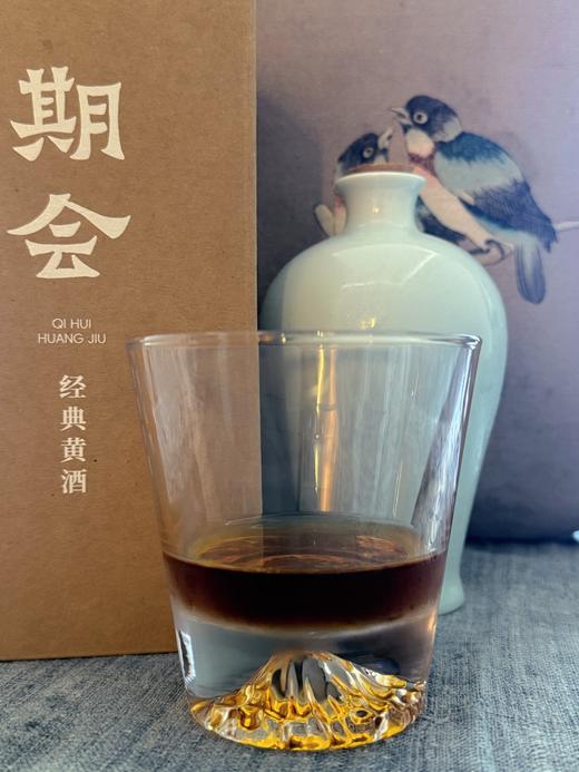 【艺选】期会 半甜黄酒 450ml 青瓷梅瓶装 商品图2