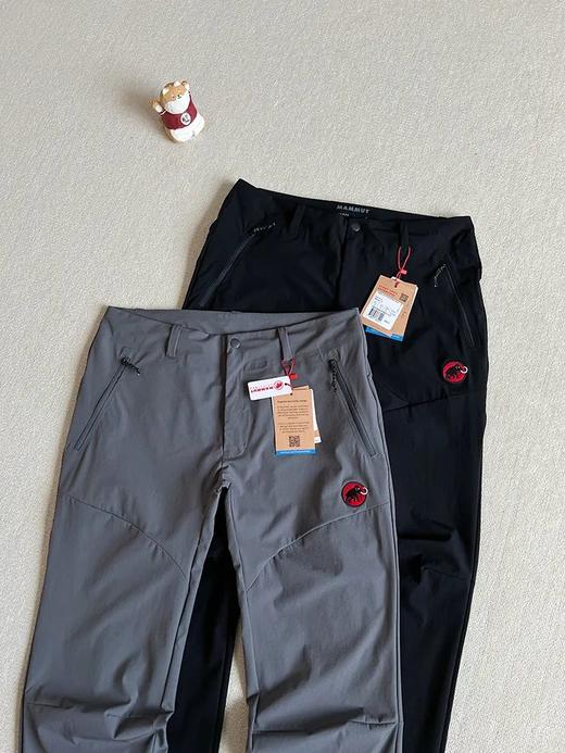猛犸象Trekkers 3.0男士户外高弹耐磨轻薄防泼水红标软壳长裤 商品图4