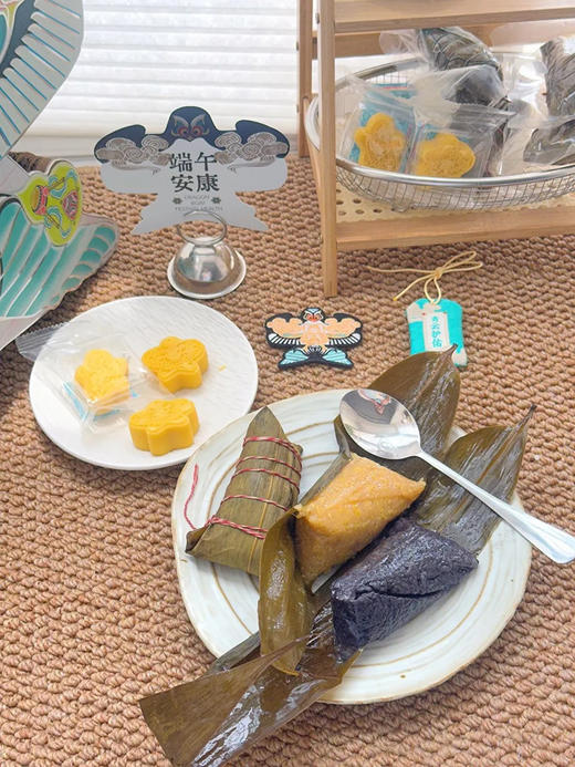 【品牌直发】端午送礼请进👏熟道端午风筝粽子礼盒🎁收到非遗纸鸢🪁真的一眼沦陷 ▪粽子单颗成本≈便利店饭团价🍙 ▪刺绣冰箱贴！风筝！艾草香囊！ 商品图5