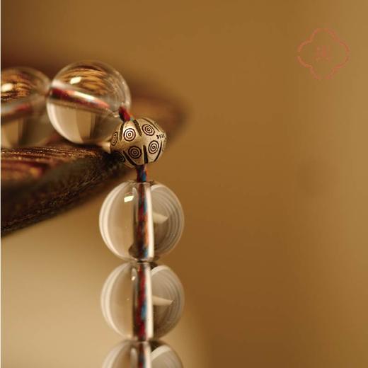 米马饰物 天然白水晶手钏 平心静气的力量 收拾残局或走开 商品图3