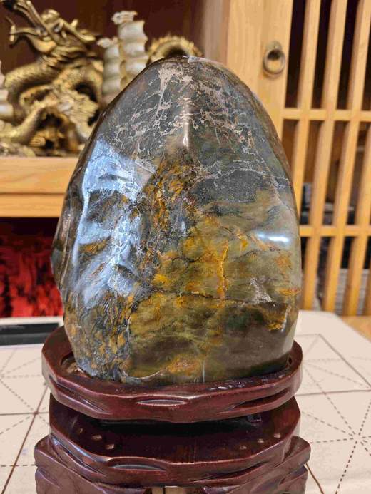 靠山石玉石山安宅旺运平衡气场 商品图0