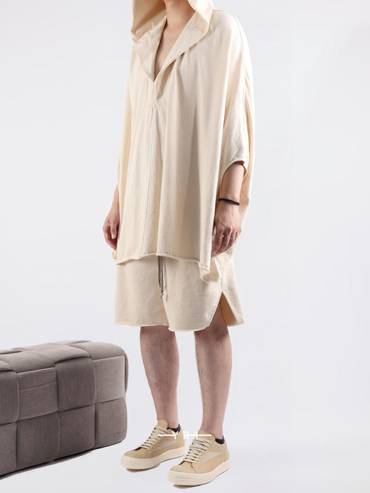 Rick Owens | HOLLYWOOD 秀款V领兜帽哈达长袍 商品图3