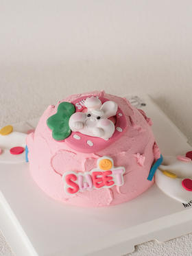 定制款蛋糕 - 糖果兔兔