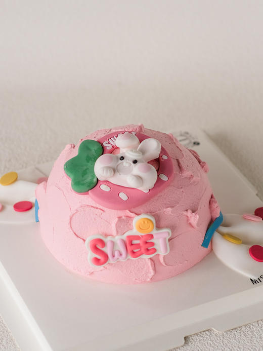 定制款蛋糕 - 糖果兔兔 商品图0