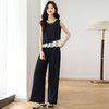 时尚爆款设计感，洋气休闲阔腿裤两件套HR-TXGE2503 商品缩略图2