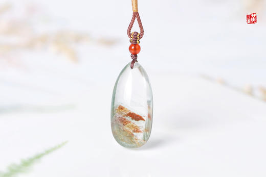 绿幽灵财富山吊坠  配精美挂绳 商品图1