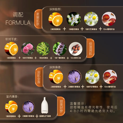 【双12大促】嘉媚乐甜橙单方精油  水光透亮  轻松愉悦 商品图4