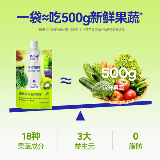 赛必健®沙拉加倍™复合果蔬汁饮料 商品图1