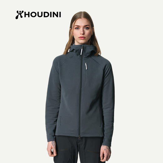 HOUDINI胡丁尼 Aero Houdi 航天户外女运动连帽抓绒衣外套 830037 商品图8