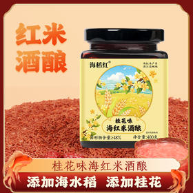 海红米酒酿 软糯口感丰富多口味选择口感清新400g/罐
