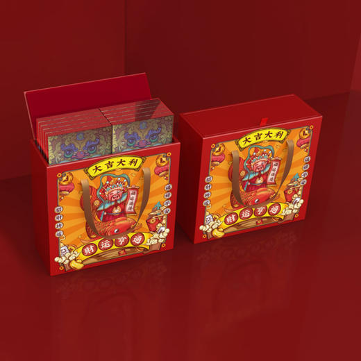 福禄财红绳手串 融合东方美学与现代工艺 流转间焕发光彩 福运滚滚来 商品图5