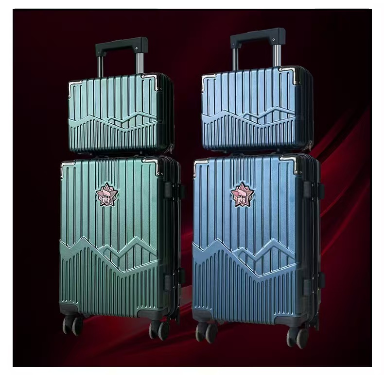 20寸新征途双层行李箱拉杆箱   双层设计  经典款式  搭配静音万向轮  让你的出行轻松自在又亮眼