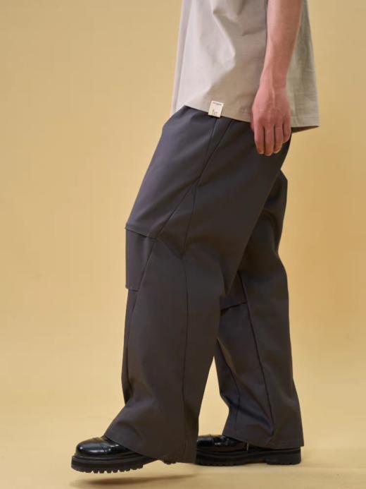 GYOZA PASTA/GP25AW-C003/抽绳伞兵工装裤 商品图3