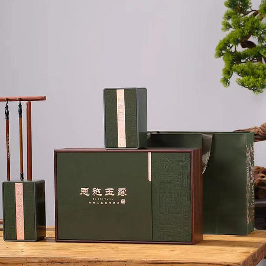 2026新茶 恩施玉露二级明前新茶春茶湖北茗茶叶250g古风原木礼盒 商品图0