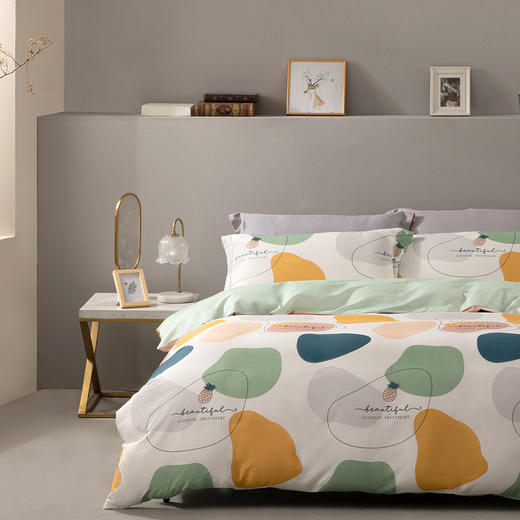 水星家纺 DH欢乐缤纷-S04(抗菌)四件套 商品图12