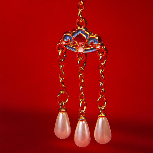 【凤仪鸾影】凤冠金属冰箱贴装饰文创磁吸博物馆旅游纪念工艺品 商品图1