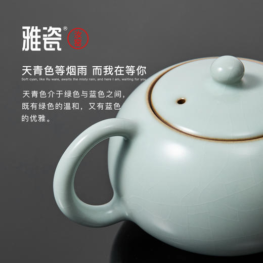 汝窑西子壶 商品图3