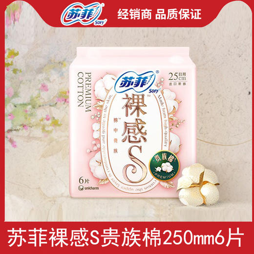 纪念日百货苏菲日用卫生巾6片250mm-日用卫生巾162849082 商品图5