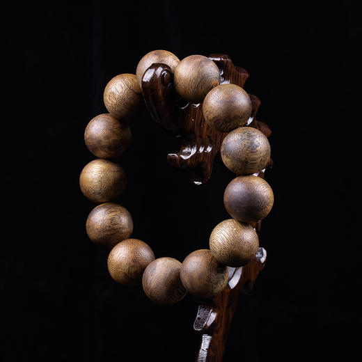 xy0345沉香18mm大素串豪华大手串 商品图8