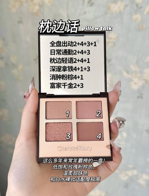 [小滋心选]【活动价 ¥79】CT四色奢彩眼影盘3.2g 商品图0