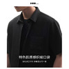 HIM漢崇  肌理感织唛口袋宽松微弹日常休闲短袖衬衫男 2026夏季 商品缩略图2