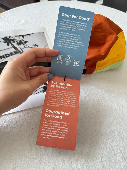 原单正品 Cotopaxi|美洲羊驼拼色速干帽 日本东京旗舰店有售！快干防水，头围可调尺寸-帽檐长7cm/帽围可调节~
蓝色/紫色
飞机盒+原版密封袋包装
代购900 商品图8