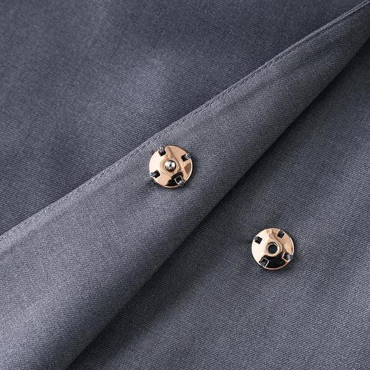 「高货wl」全新升级【铂金会员339/天猫459/差价120】(11649)洛诗琳气质通勤OL西装连衣裙2025夏季知性短款双排扣裙子 商品图3