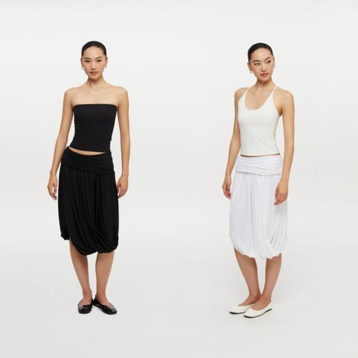 oneup莫代尔花苞半身裙 商品图4