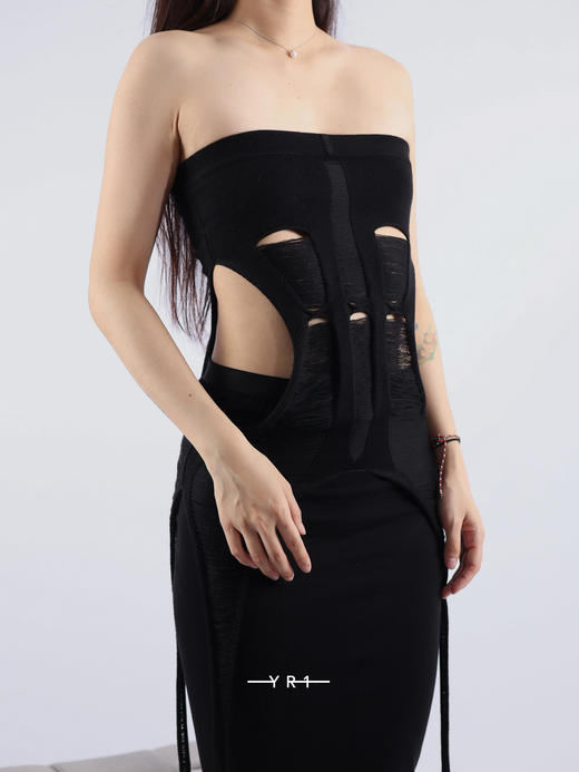 Rick Owens | HOLLYWOOD秀款长款Tanja抹胸 商品图1