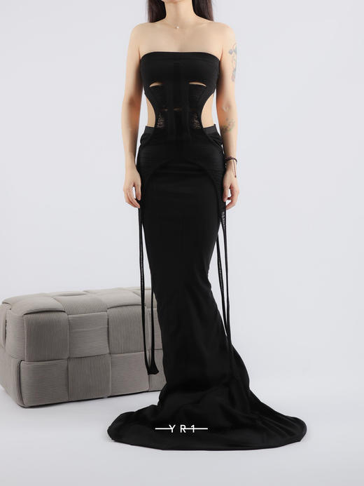 Rick Owens | HOLLYWOOD秀款长款Tanja抹胸 商品图0