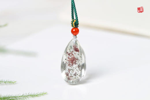 绿幽灵水晶吊坠  配精美挂绳 商品图1