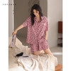 可人儿小众设计师新款泡泡绵女士睡衣夏季短袖可外出家居服套装 商品缩略图1